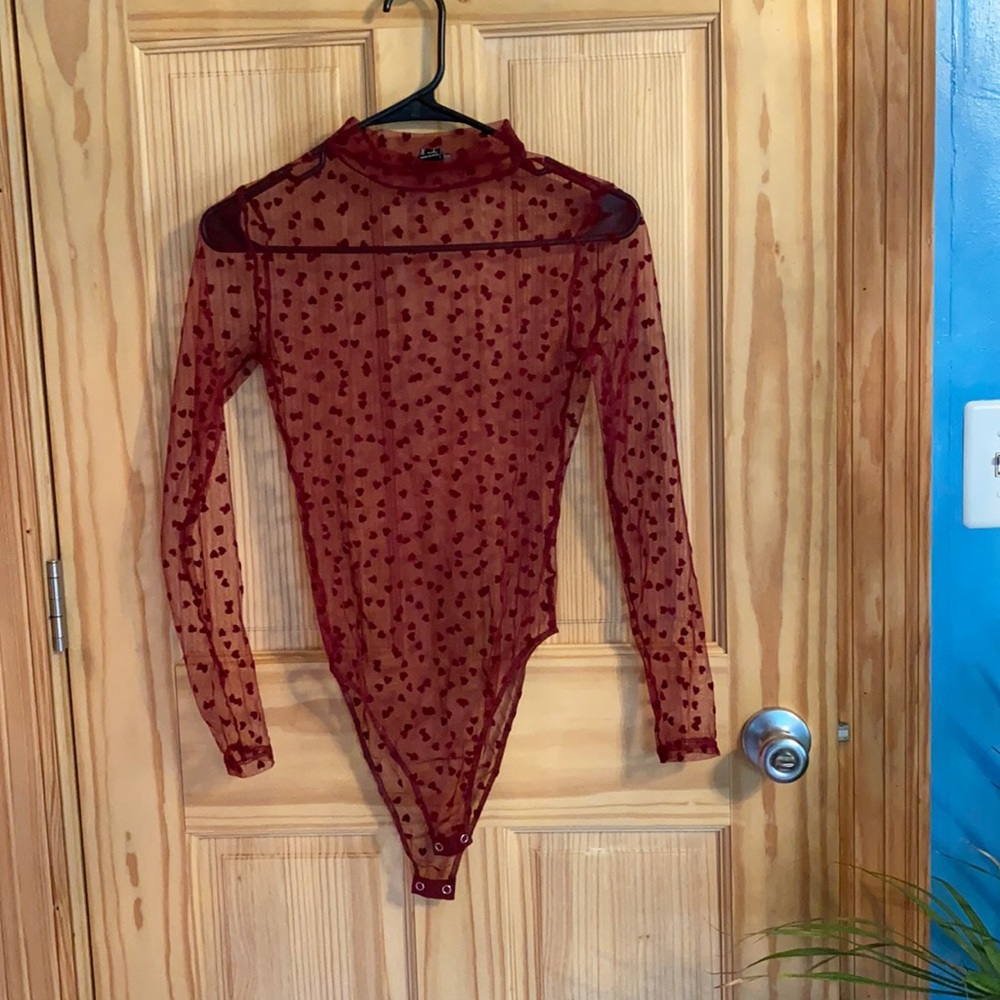 Heart bodysuit